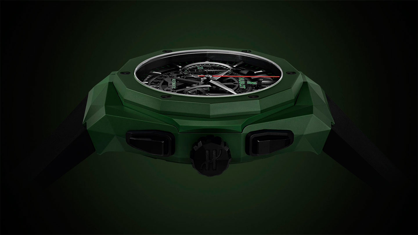 Orlinski green Hublot 2018