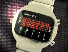 часы с азбукой морзе TokyoFlash