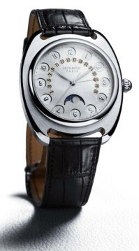 часы Hermes с механизмом от Vaucher - модель Dressage