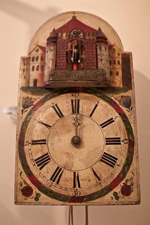 Австрийские настенные часы 1817 года